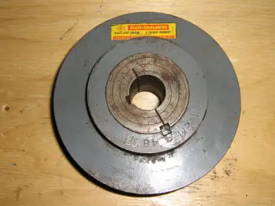 Pulley, double groove sheave also a variable pitch, View more