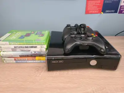  Xbox 360 Slim 250GB Bundle – Works Great! – $80 OBO, View more