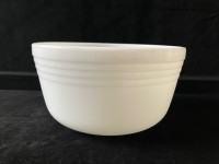 Vintage Pyrex Milk Glass Bowl, Made in USA