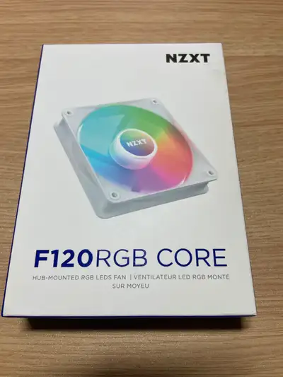 NZXT F120 RGB CORE single case fan. Bought new from Canada Computers in March. Used for about 2 mont...