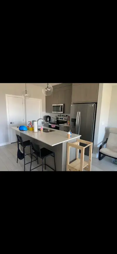 Two beds one bath apartment for rent