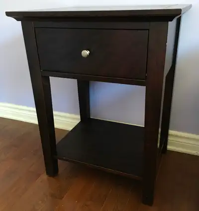 SOLID WOOD NIGHTSTAND, View more