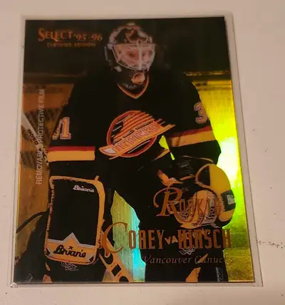 1995-96 Select Certified Mirror Gold #143 Corey Hirsch, View more