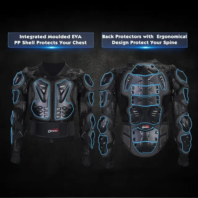 Durable Motorcycle Full Body Armor Protector Pro Street Motocros in Other in City of Toronto - Image 4