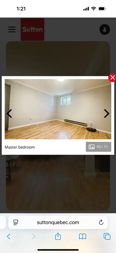 3. 1/2 apartment for rent ground floor