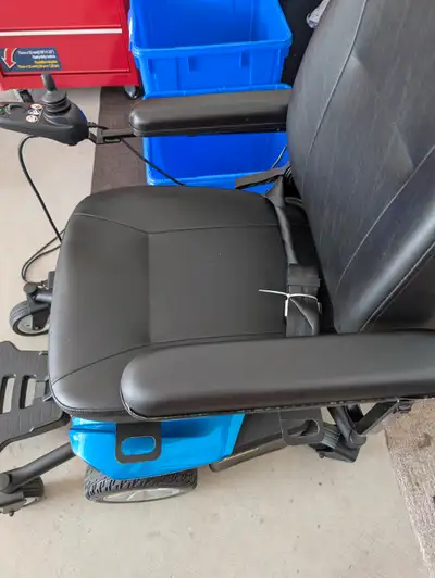 Like New motorized wheelchair for sale. New batteries, and comes with charger. Gently used and in te...