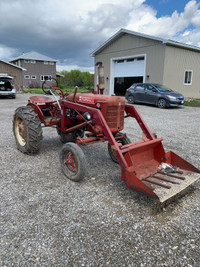 Farmall superA , implements and power unit 