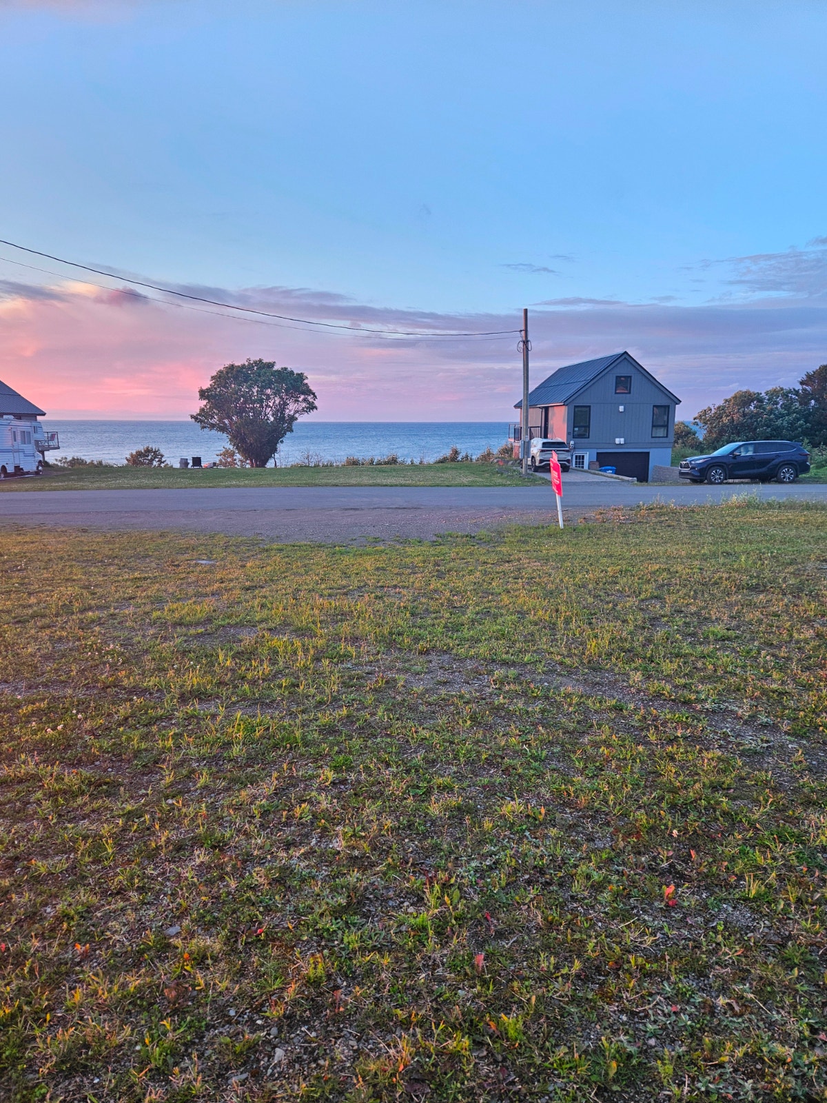 Gaspesie  Terrain a  Vendre Vue sur Fleuve — photo 1