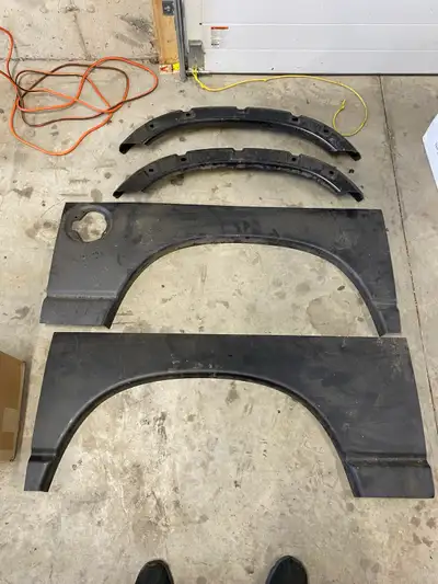 Driver and passenger side box side patch panels and outer wheel houses for 02-08 3rd gen ram trucks....