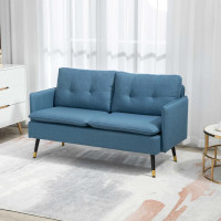 55" Loveseat Sofa, Modern Love Seats