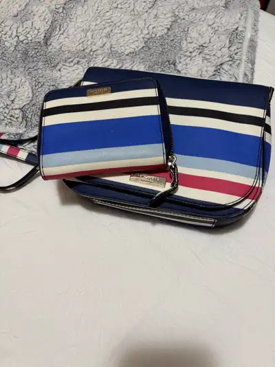 Kate spade purse and matching wallet, View more