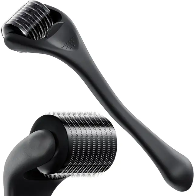Derma Roller 0.5mm Black Microneedling