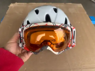 Hello, I have a Giro skiing/snowboard helmet with goggles for sale. I have them for a while, and the...