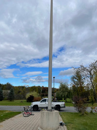Giant flag pole