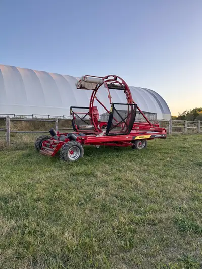 Anderson Bale Wrapper works great, has been stored inside is around 6 years old moving and no longer...