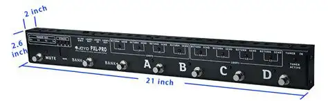 guitar pedal switcher Joyo PXL-PRO in Amps & Pedals in Barrie - Image 4