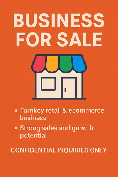 A rare opportunity to purchase a well-established retail and online business with consistent six-fig...