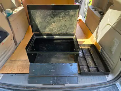 Custom Made Tool Chest Toolbox W Removable Tray Bolt Organizer, View more