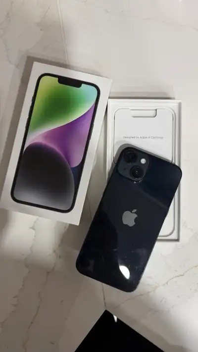Midnight IPhone 14, View more