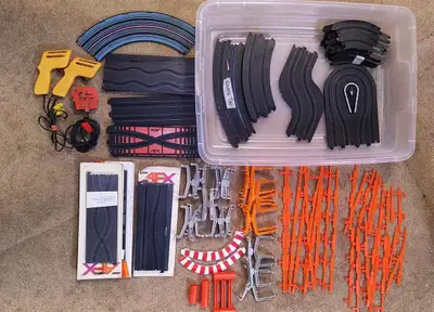 Vintage AFX Slot Car Track Lot, View more