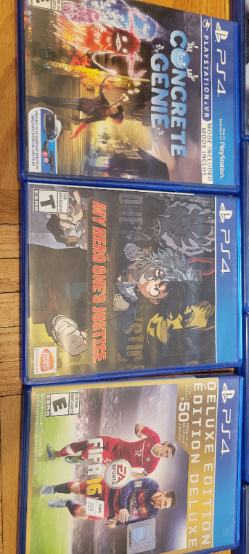 PS4 GAMES TRADE EXCHANGE KNACK NBA MLB FIFA VR in Sony Playstation 4 in Mississauga / Peel Region - Image 3