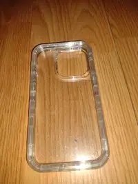 Glittery clear iPhone 14 Pro phone case