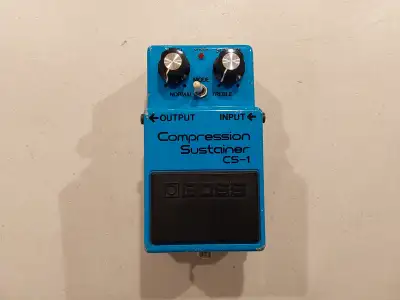 Vintage 1980 Boss CS-1 Compression Sustainor Pedal, View more