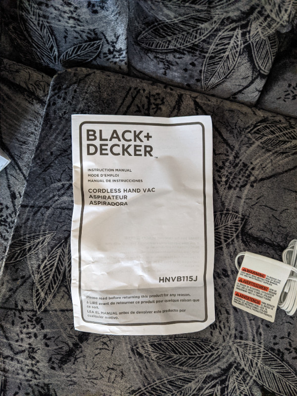 black + decker vacuum 40$ dans Chauffages et humidificateurs  à Ville de Montréal - Image 4