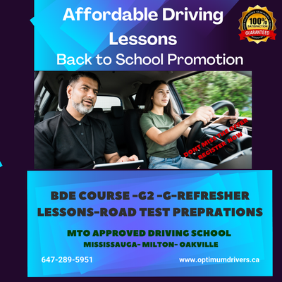 Driving Lessons ( MTO Approved & Experienced Instructors), View more