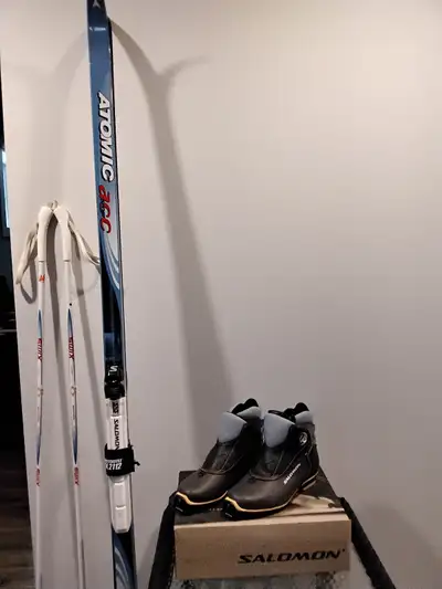 skis de fond atomic,fixations salomon, View more