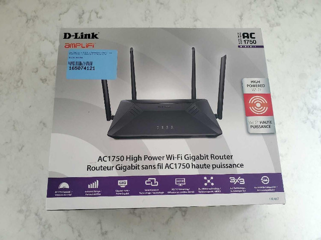 D-Link High Powered Wi-Fi Gigabit Router in Networking in Markham / York Region