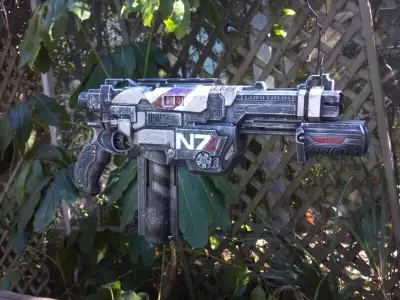 Nerf Mass Effect N7 prop, disk shooter conversion. (real scale)*, View more