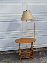 “Retro End Table & Lamp” Located near Berwick, NS. 