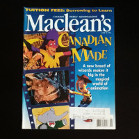 June 24 1996 Maclean's Magazine Canadian Made Tuition Fees