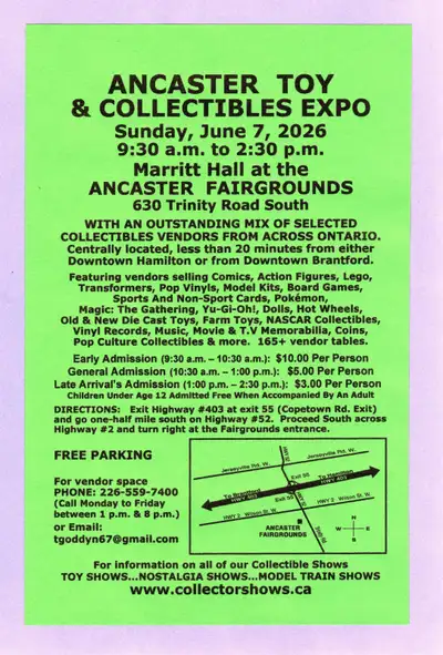 Toy Show and LEGO Sale this Sunday June 7th!, View more