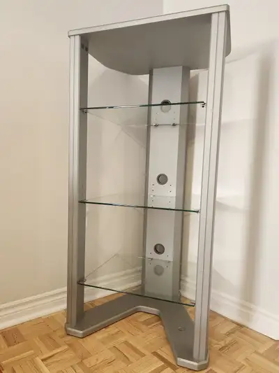 Techcraft NVH480 Venice Series Audio Stand, Made in Canada. Used in very good clean condition, see p...