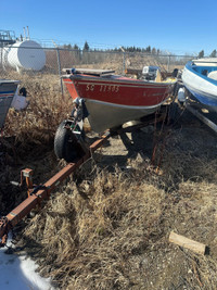 16 foot Lund ( project boat ) 