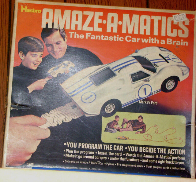 1970 Amaze-a-matics Ford Mark IV, "fantastic car with a brain" in Toys & Games in Bedford
