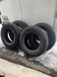 ***** 4 Winter Tires LT245/70/17 *****