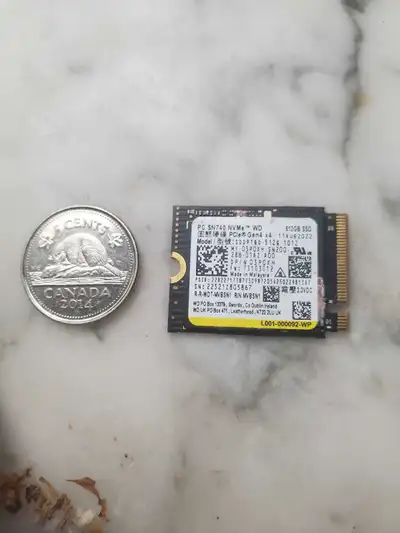 512GB ssd sn740 NVMe PCIe gen4 x4, View more