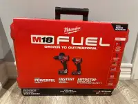 Milwaukee M18 FUEL Impact Driver Drill Kit Gen4 3697-22CXC