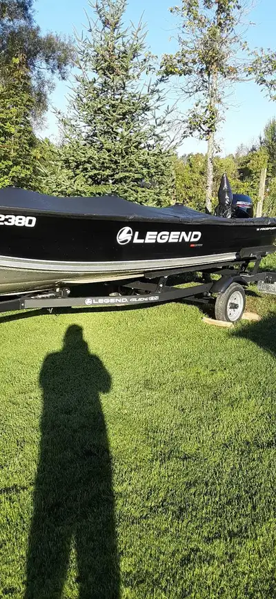 2023 Legend Prosport 16' boat excellent condition less than 20 hours use purchased new in 2024 from...