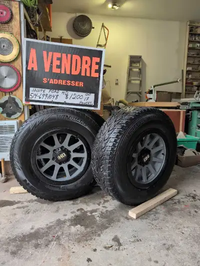 Pneu hiver 17 pouce pour plus information appeler claude au 514-699-1048