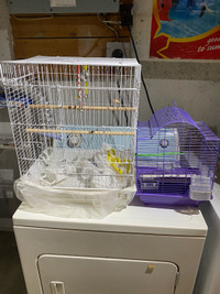 Bird Cage for small Birds + Travel cage