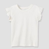 Girls Eyelet T-Shirt (S, 6/6X)
