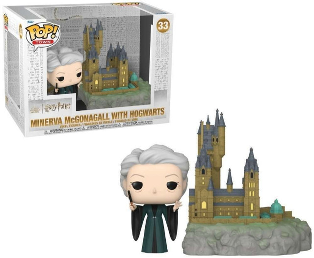 Minerva McGonagall with Hogwarts Funko Pop #33 in Arts & Collectibles in Chatham-Kent