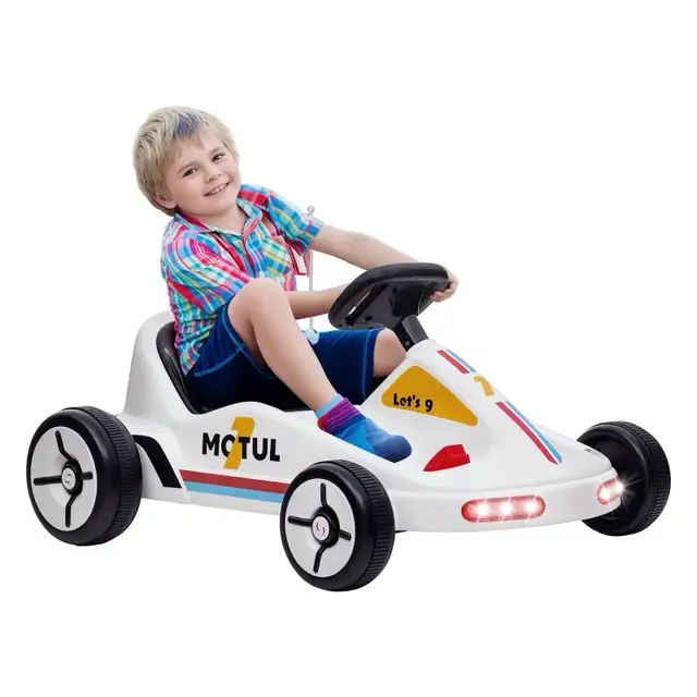 Dual motors Electric Go Kart  Aged 3-5 Kids Music, Light, Horn in Toys & Games in Markham / York Region - Image 11