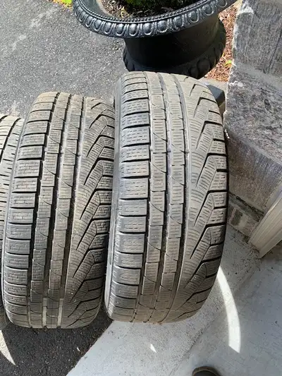Good condition Pirelli Sottozero winter tires selling for $280 for the pair. See my other ads for mo...