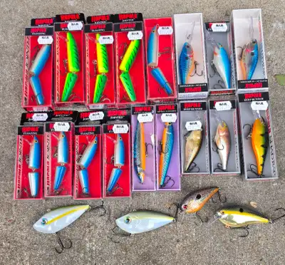 Rapala Lures Collection – Crankbaits & Lipless Baits, View more