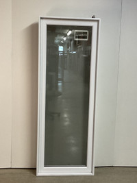 Fenêtre Battant PVC Blanc 1 sect 1 ouvr 25 1/2 x 68 (10165BP)